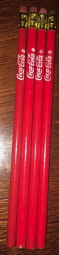 02214-1 € 2,00 coca cola potloden set van 4 stuks kleur rood.jpeg
